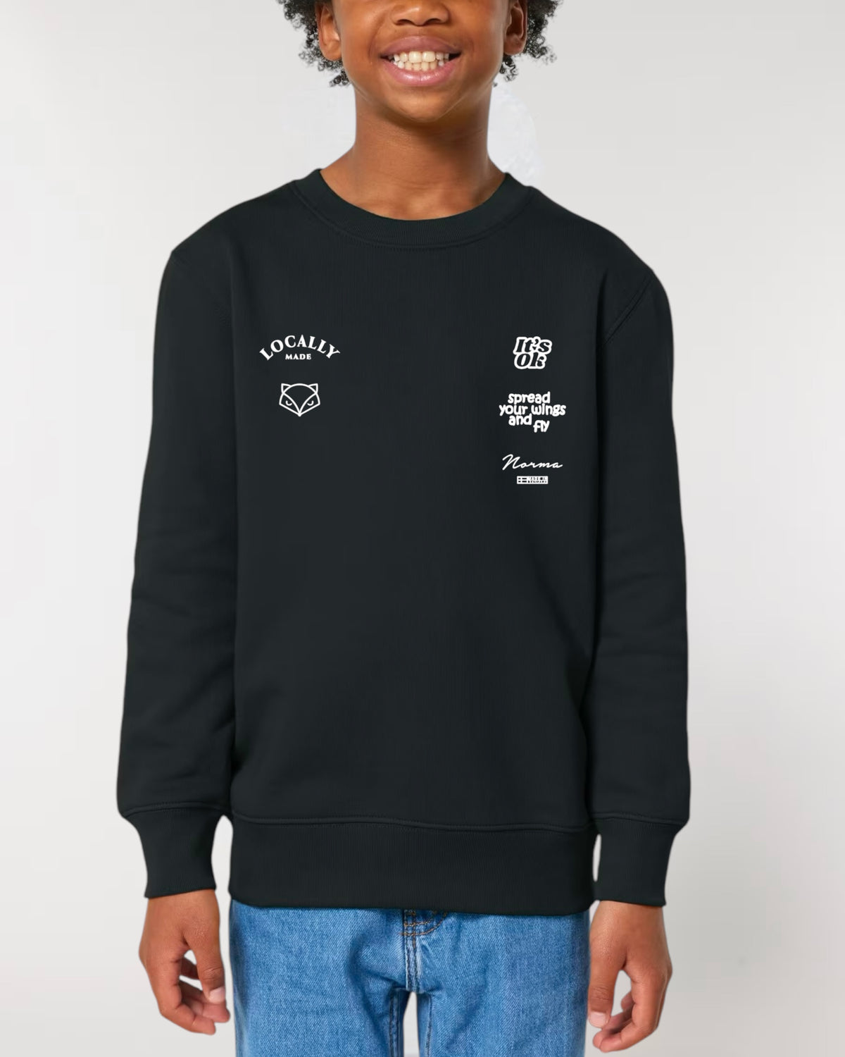 Kids Sweatshirt, It’s OK