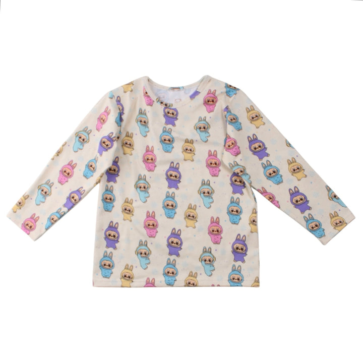 Adian langærmet Os Tee, Labubu