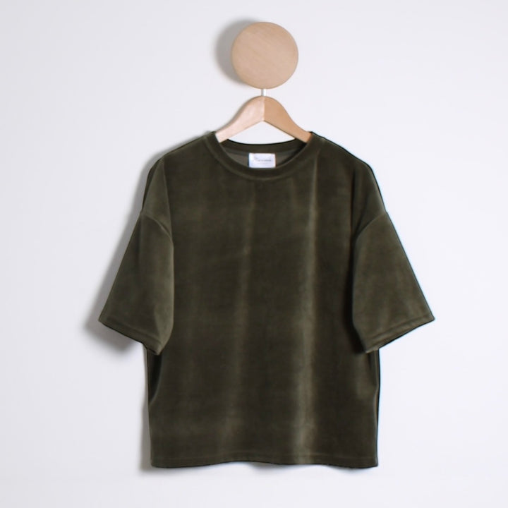 Velour Oversize Tee