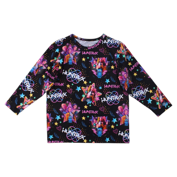 Adian langærmet Os Tee, K-POP Huntrx