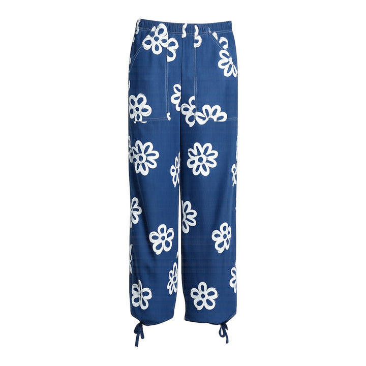 Gargo Bukser, Denim Stretch Flowers