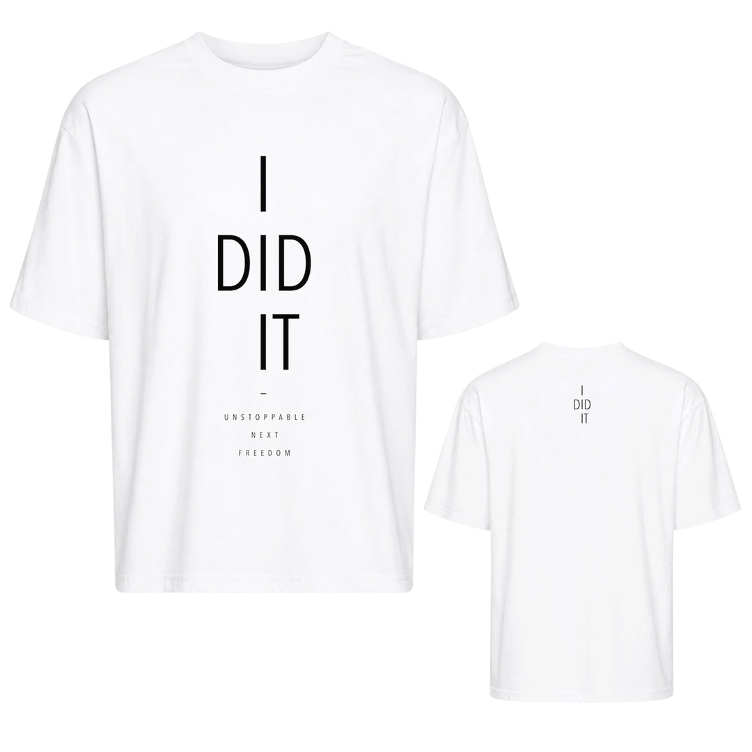 Tee, I DID IT