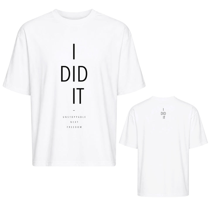 Tee, I DID IT