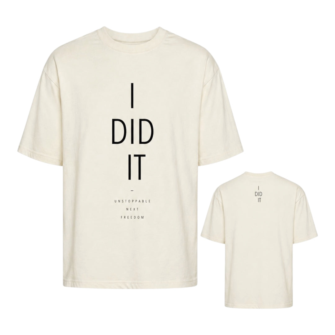 Tee, I DID IT