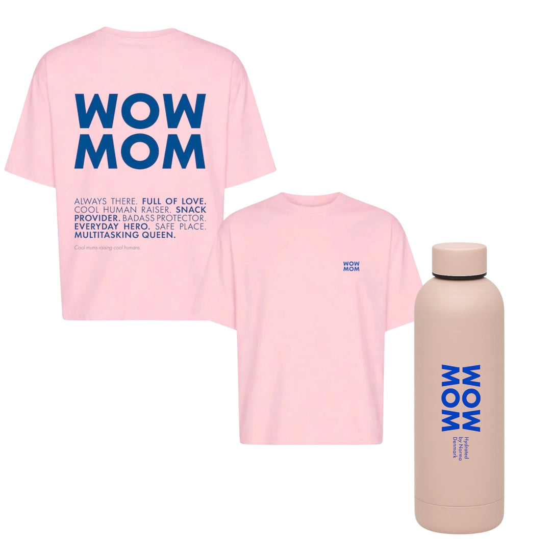 MOM Tee + Drikkedunk sampak tilbud