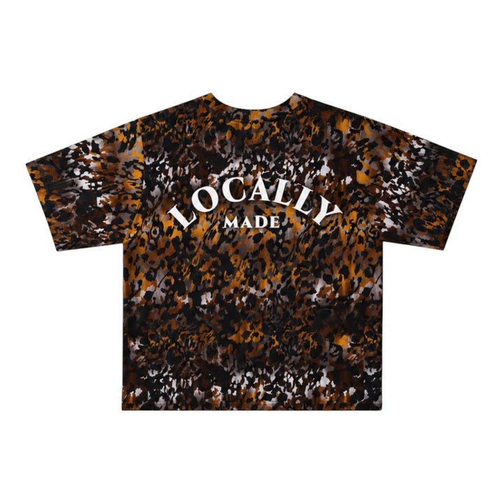Adian Oversize Tee, Burning Flames