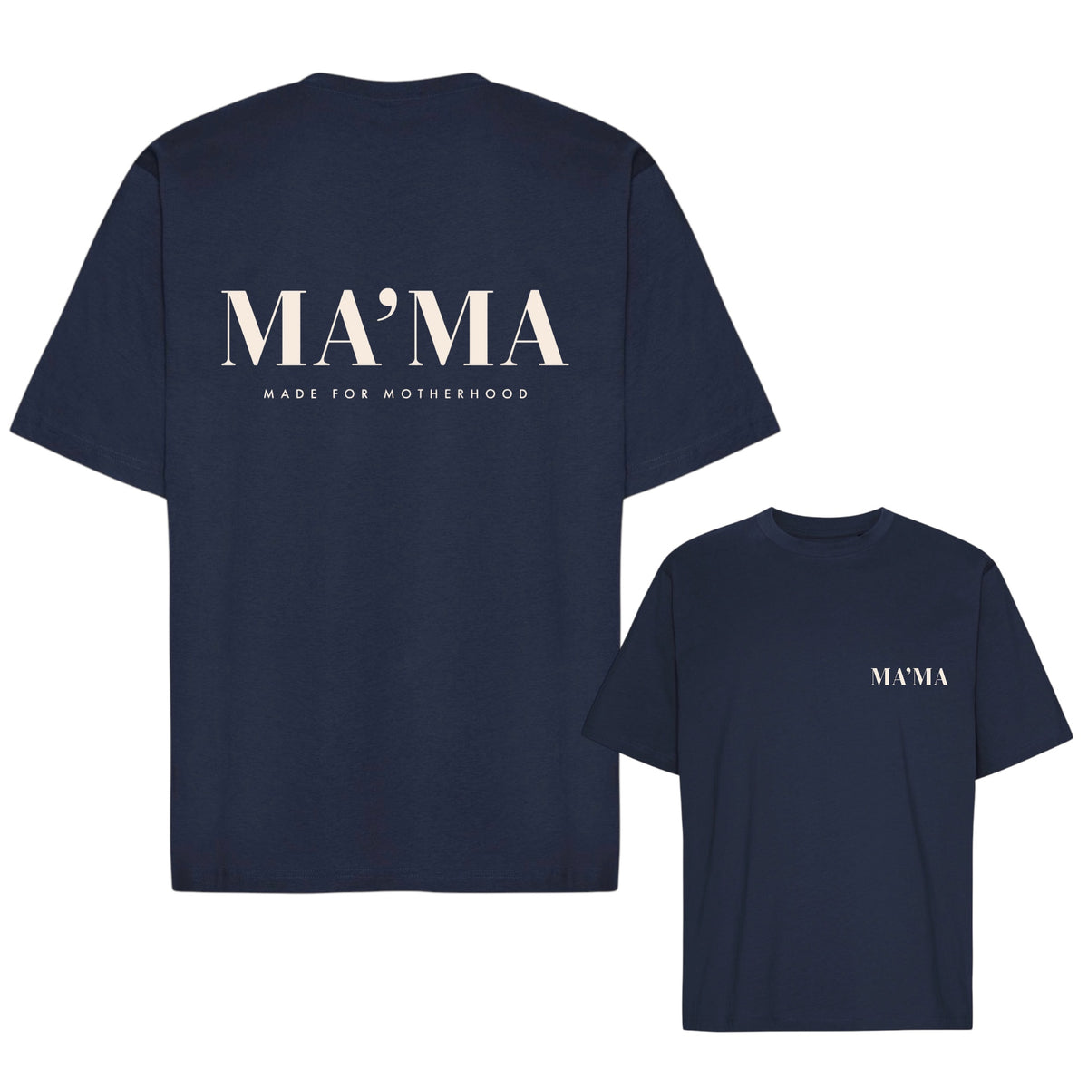 MAMA tee Navy #Farve_Navy