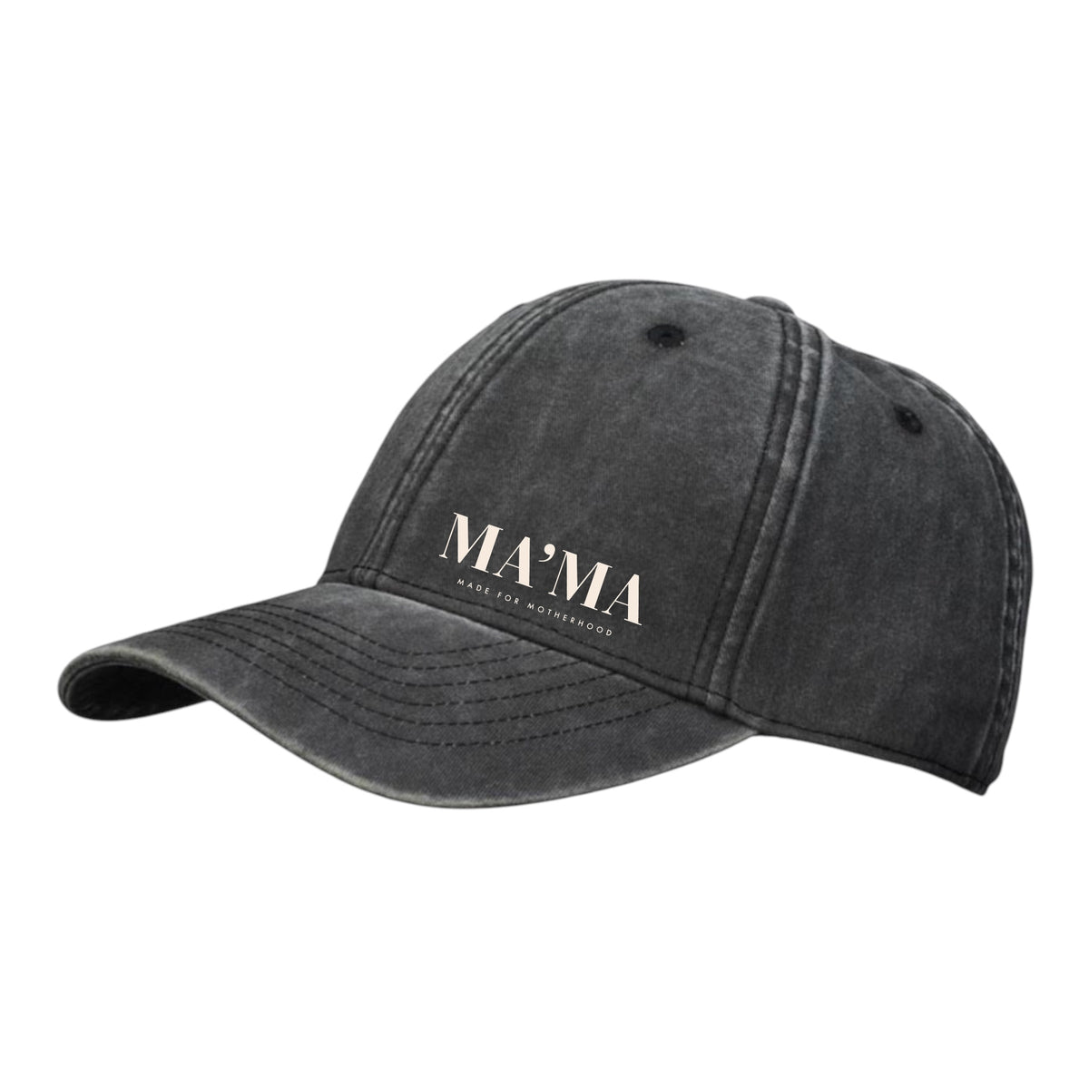 MAMA cap Black vintage #Farve_Black vintage