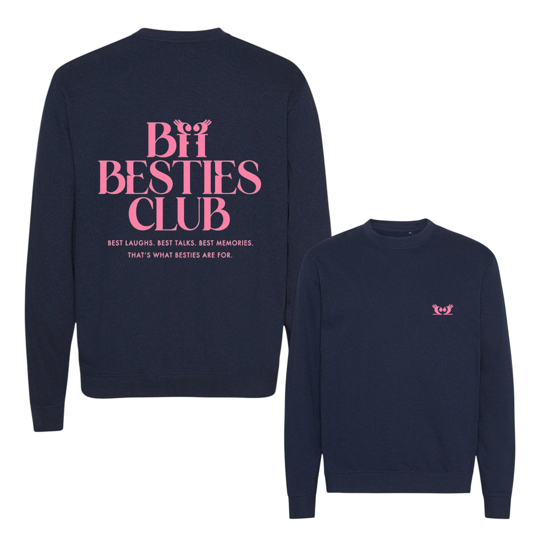 Sweatshirt, BFF Besties Club til bedste veninder