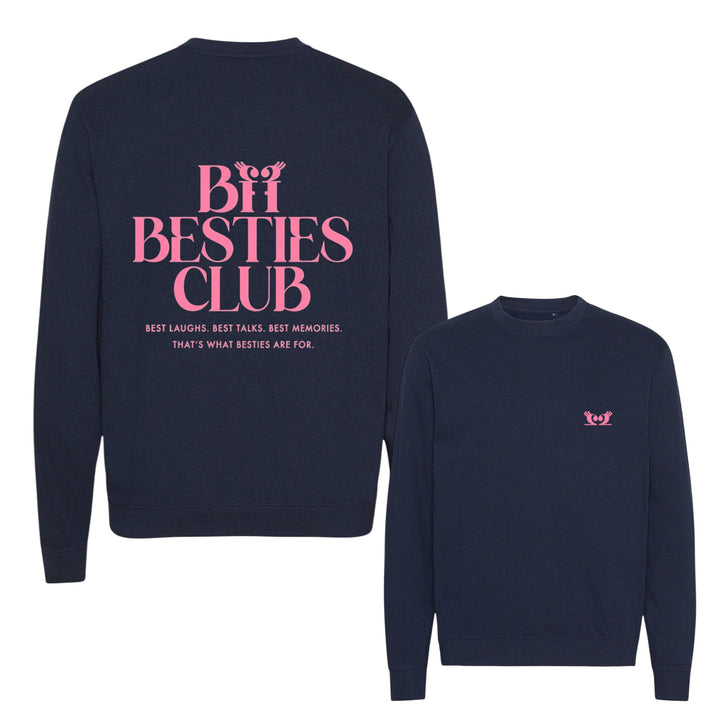 Sweatshirt, BFF Besties Club til bedste veninder