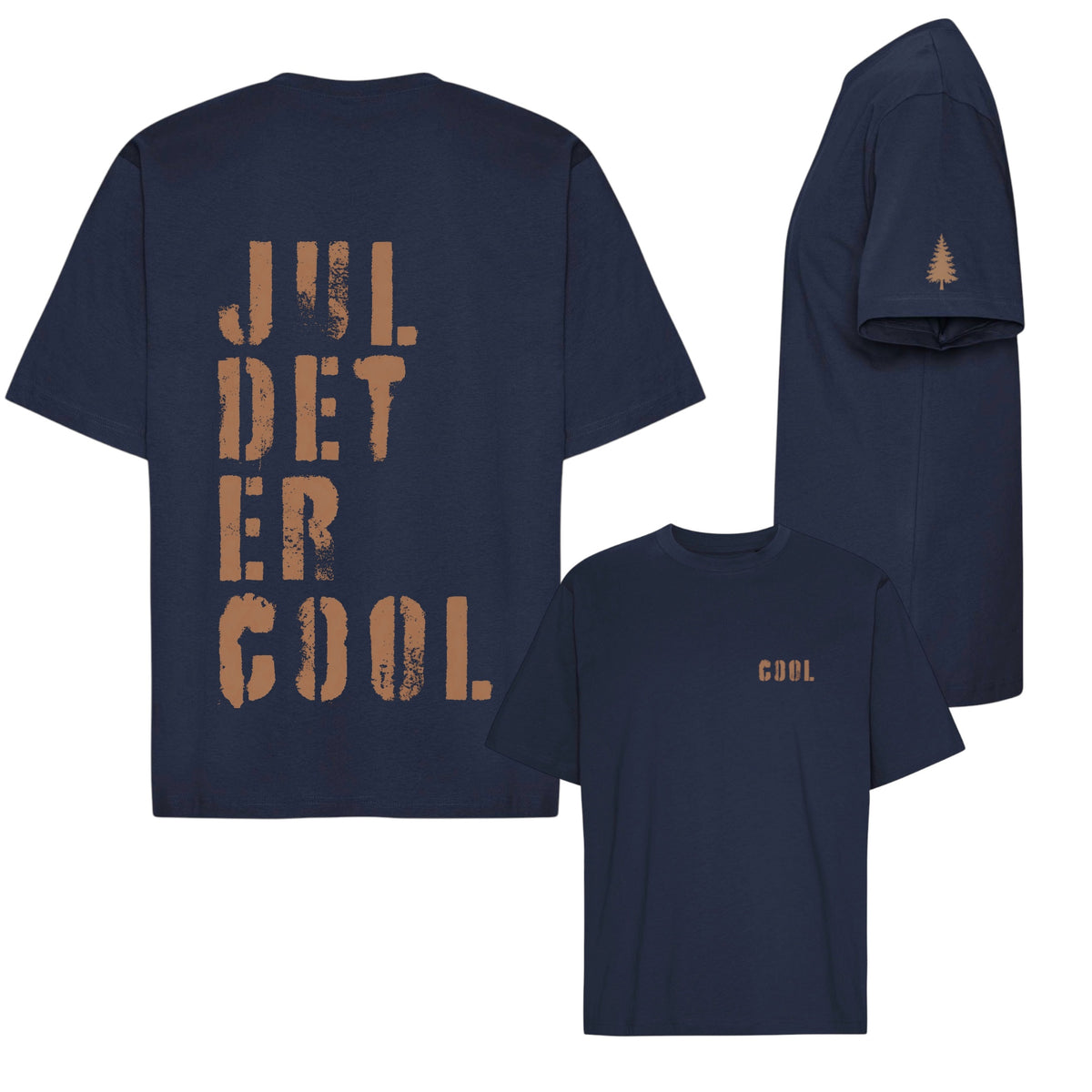 Jul det er cool Tee Navy #Farve_Navy