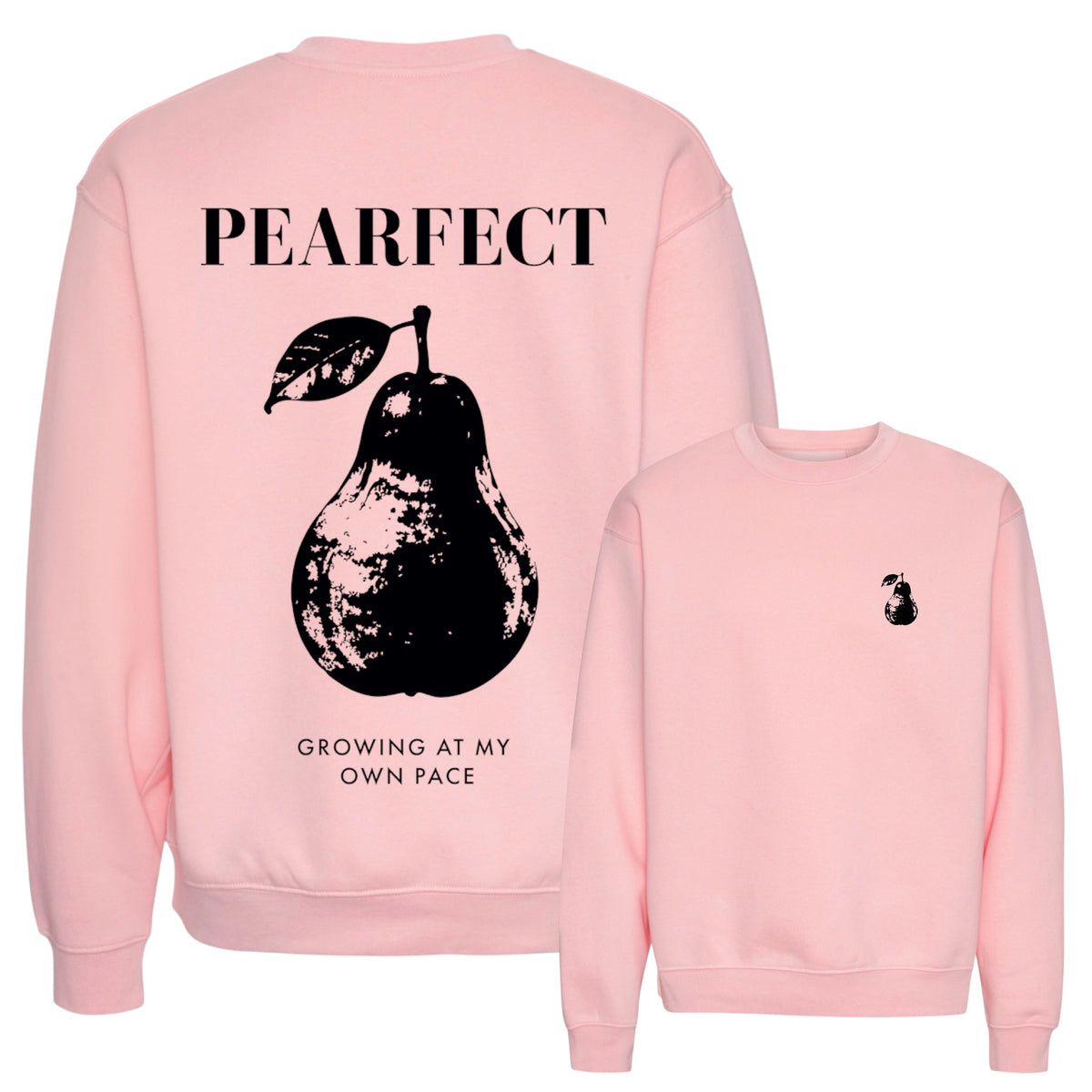 Sweatshirt Pearfect Rose #Farve_Rose