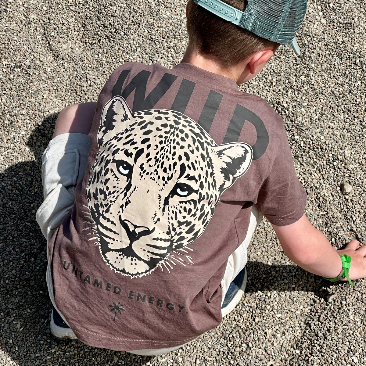 Wild tee mocha # Farve_mocha