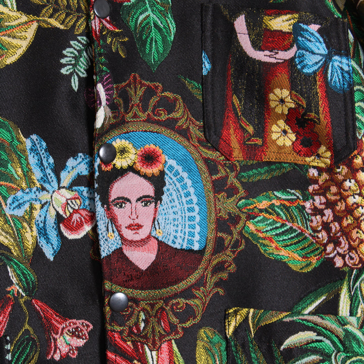 All over printed Blazer, Frida Kahlo