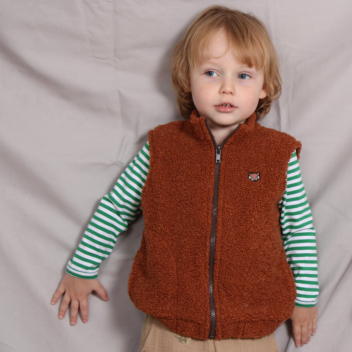 Teddy Vest, Rust Fox