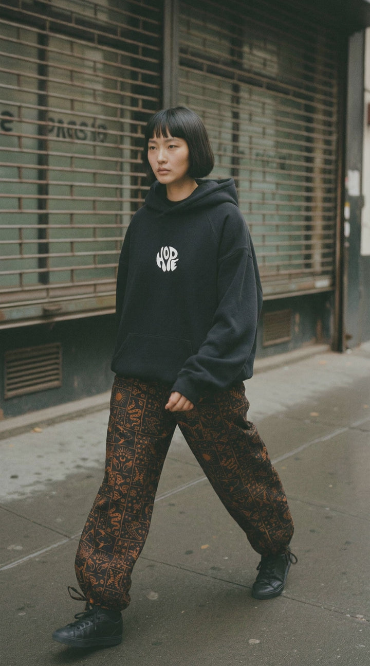 Cargo bukser, Dark Boho