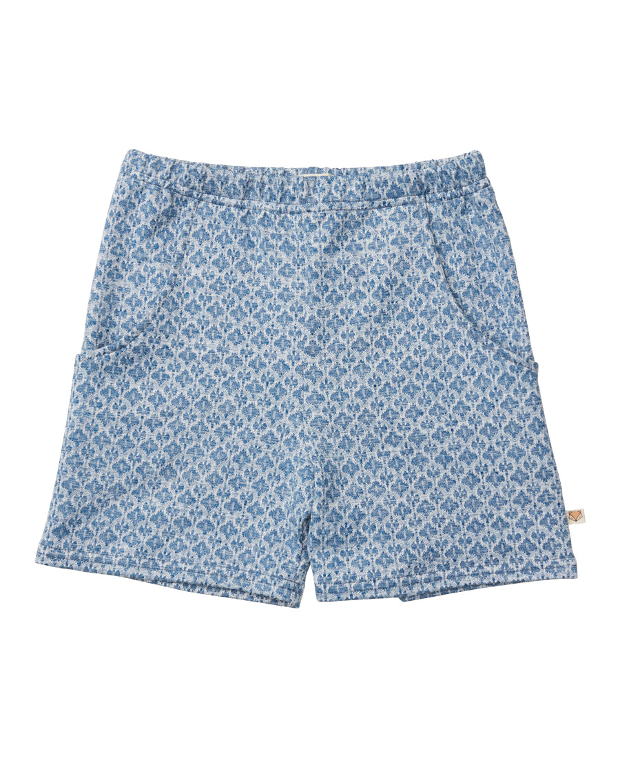Charlie Shorts, Denim Stretch Jacquard