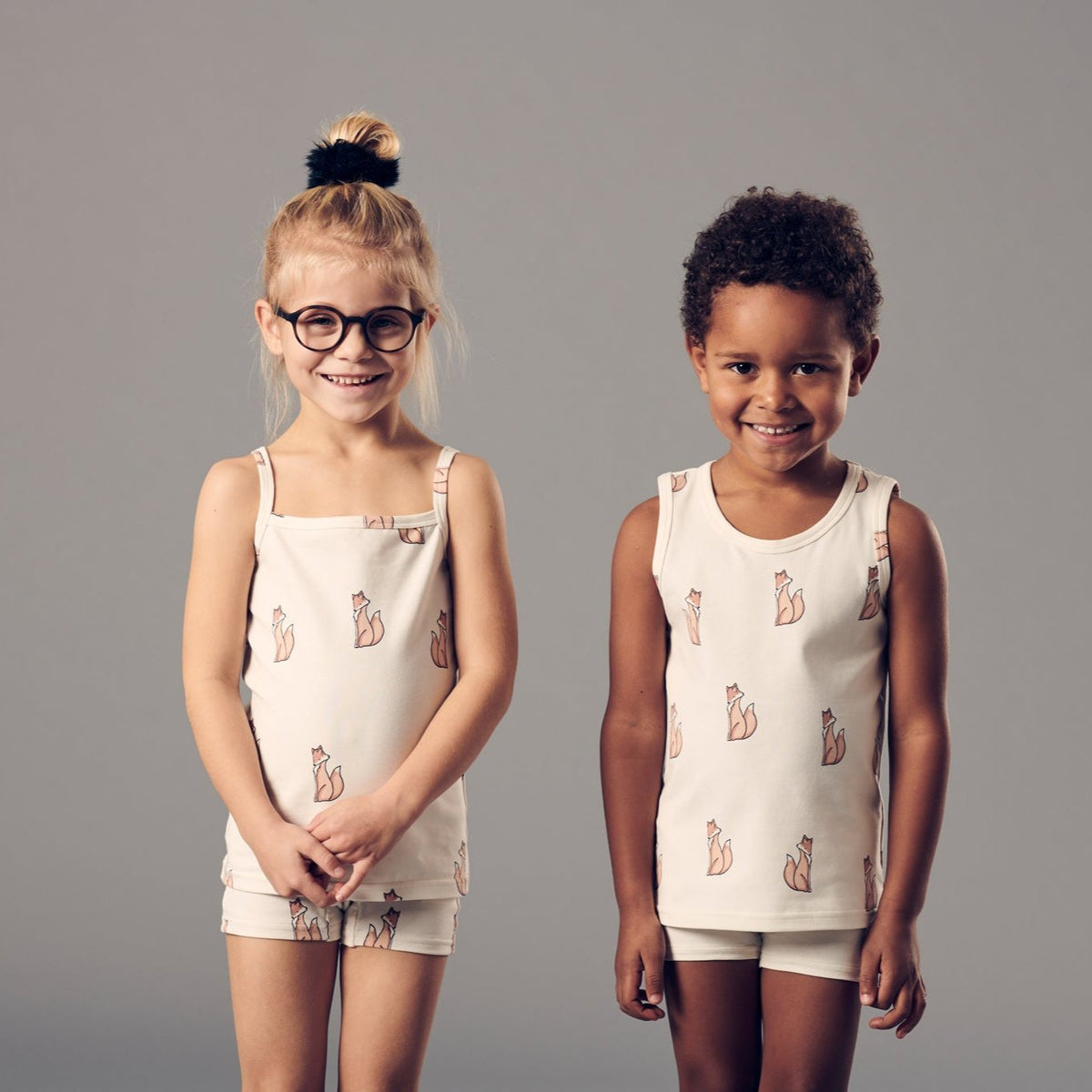 Norma 2 Unisex Tops, Nordic Fox
