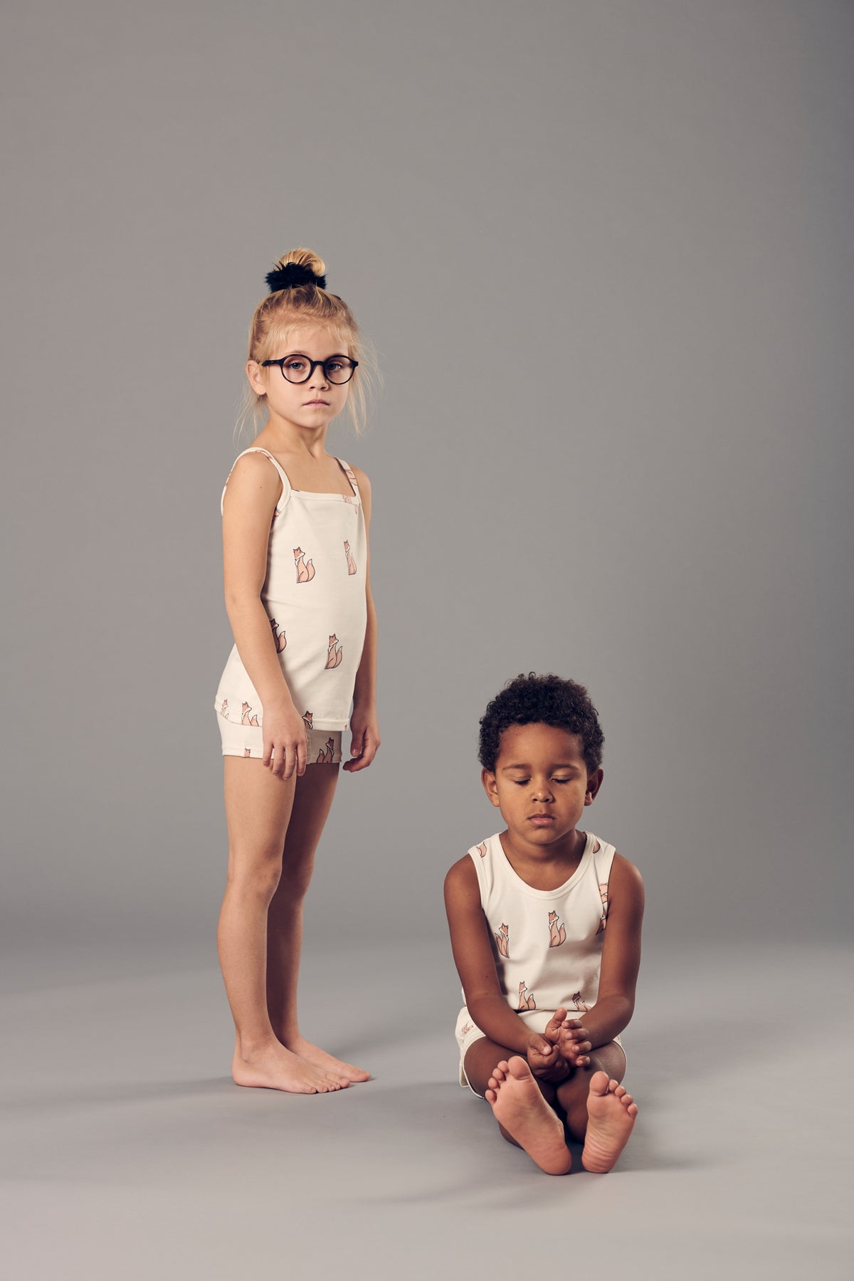 Norma 2 Unisex Tops, Nordic Fox