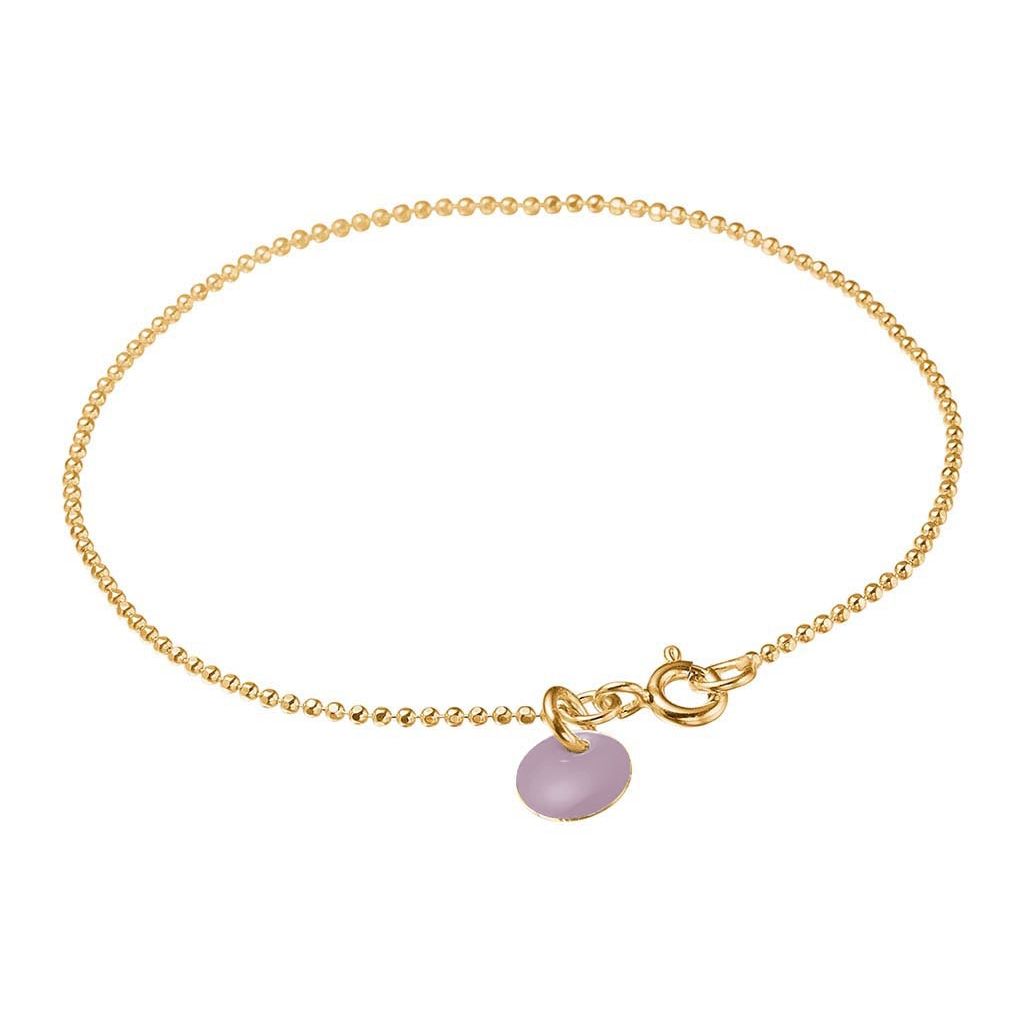 Armbånd, Ball Chain, Forgyldt