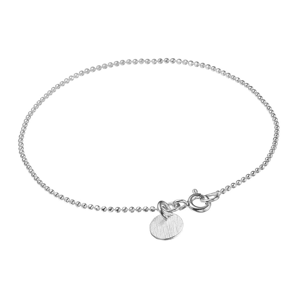 Armbånd, Ball Chain, Sølv