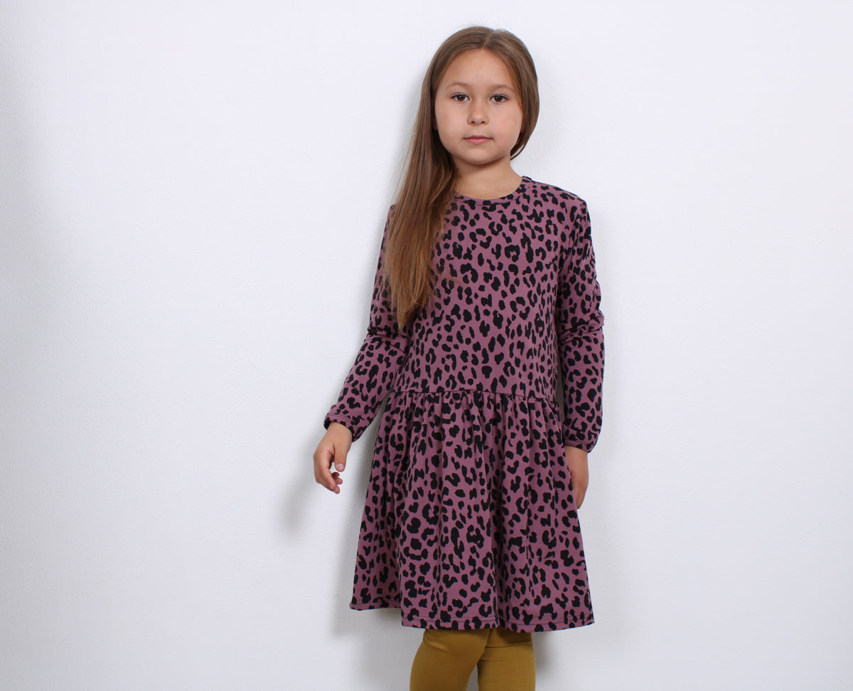 Laura Long Sleeve Dress, Leo
