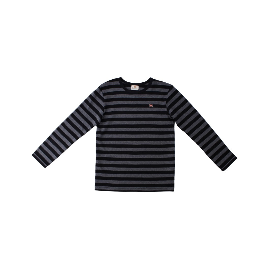 Billie Long Sleeve Tee, Wide Stripes
