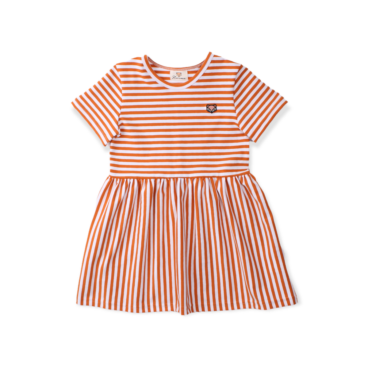 Laura Kortærmet Kjole, Stripes