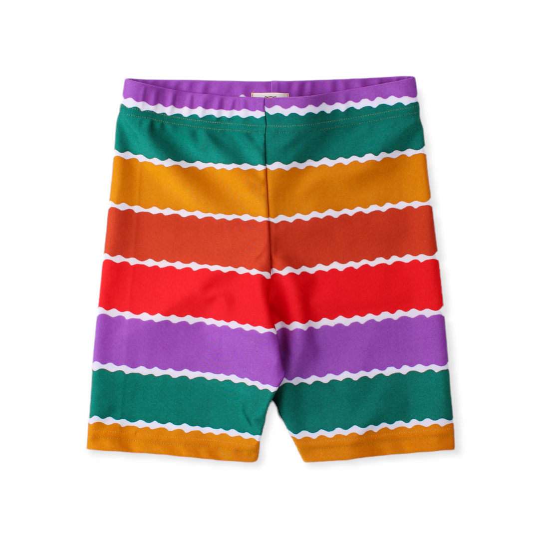 Elvin Cycling shorts, Multi Stripes