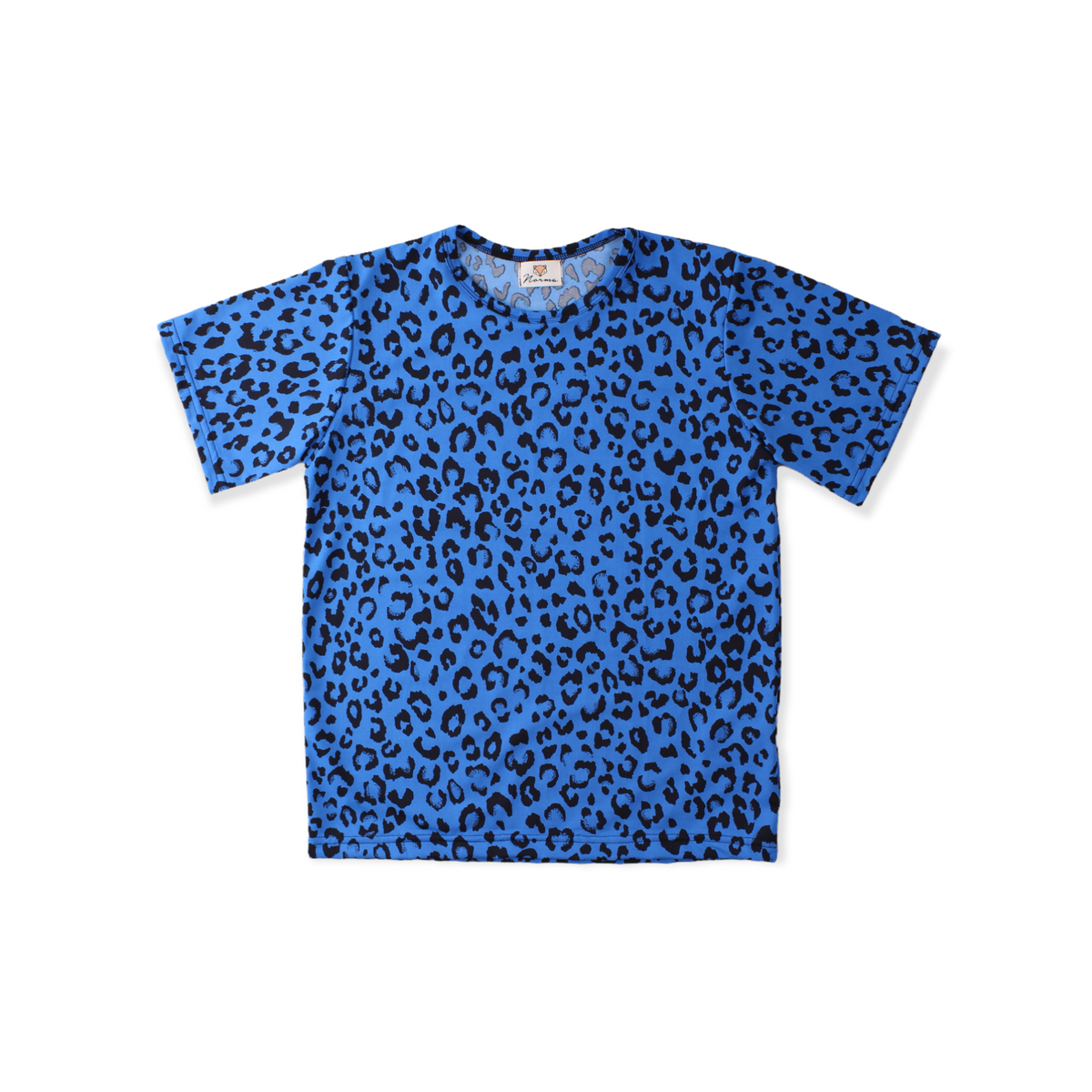 Adian Kortærmet Oversize Tee, Leo Run