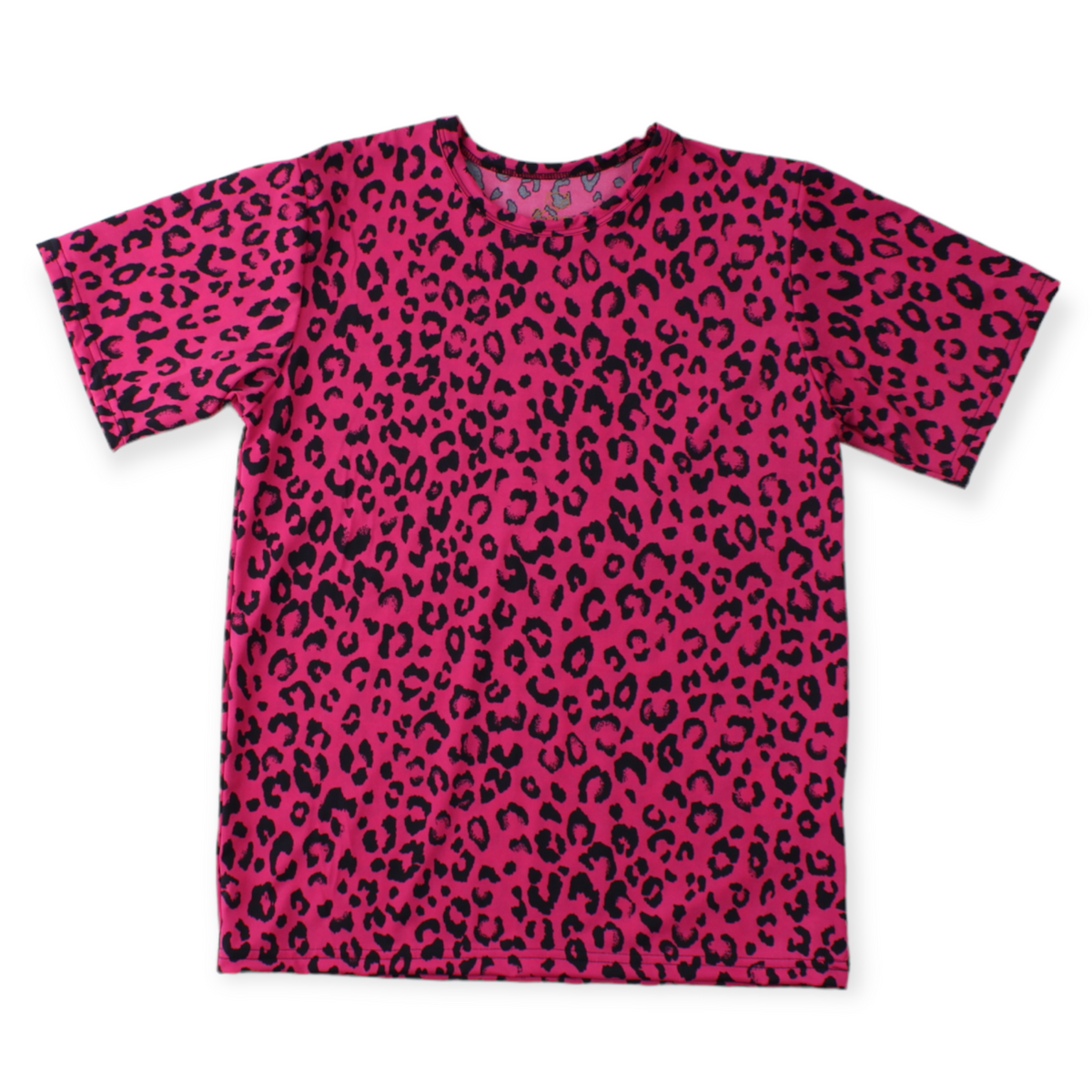Adian Kortærmet Oversize Tee, Leo Run